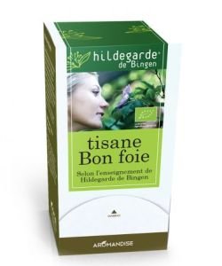 Tisane Bon Foie BIO, 18 sachets
